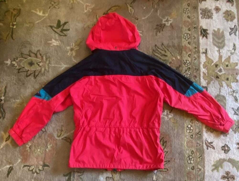 Vintage Columbia Omni-Tech Colorblock Hooded Jacket Men's Size M - Picture 5 of 6